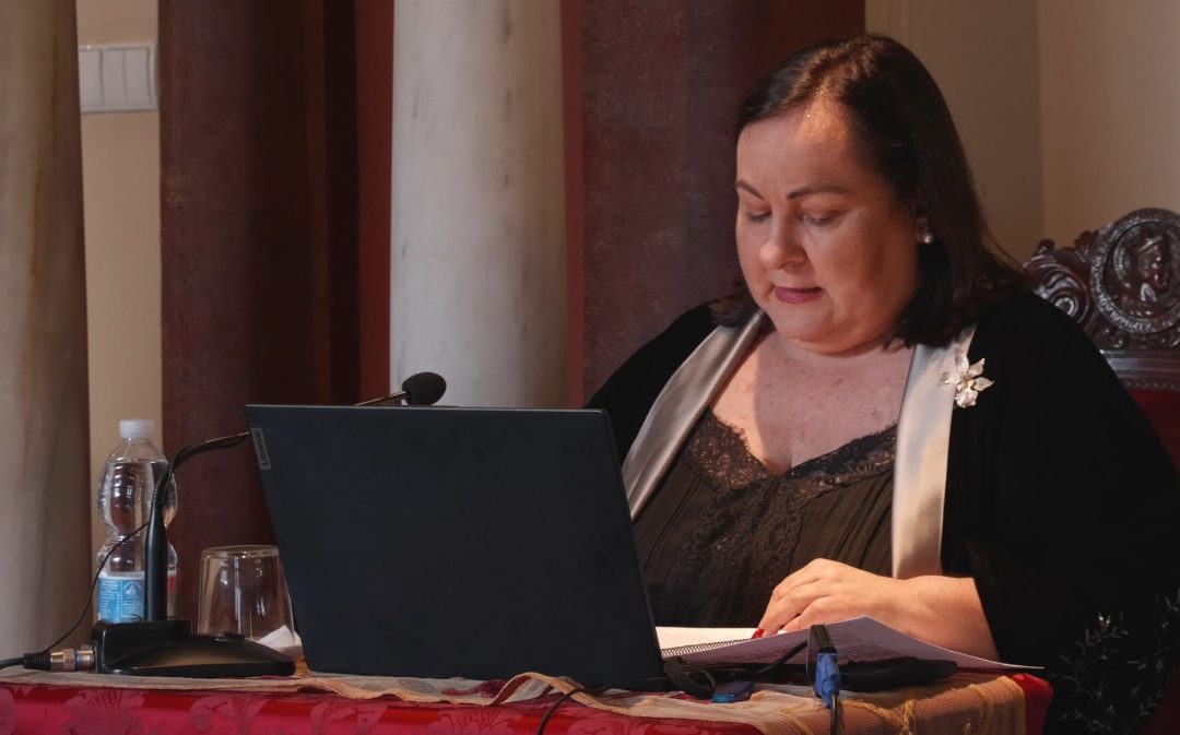 Video Sesión de Ingreso Académico Correspondiente por Bogotá, Colombia, de la Ilma. Sra. D.ª Amparo Graciani García.